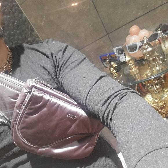 DIOR SADDLEBAG- BORDEAUX - Picture 3 of 15